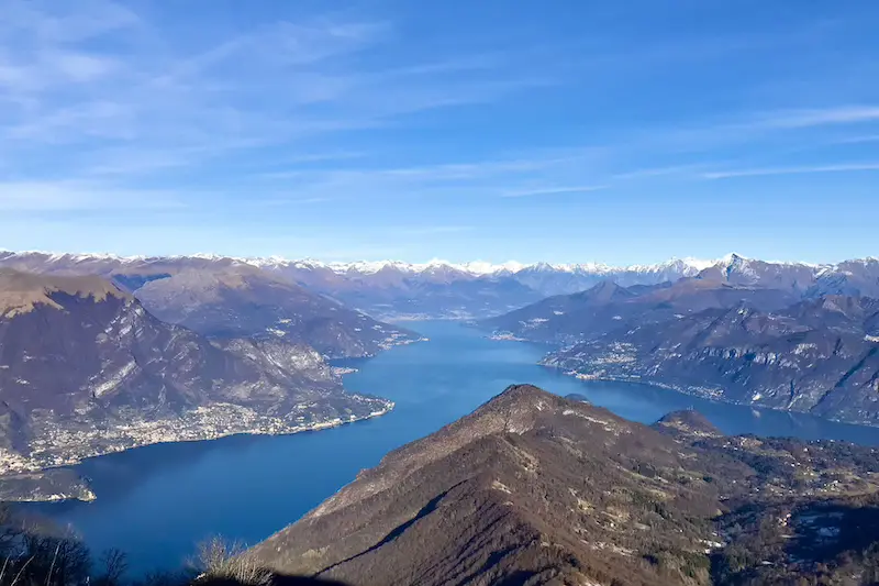 8 itinerari di trekking sul Lago di Como con partenza da Civenna