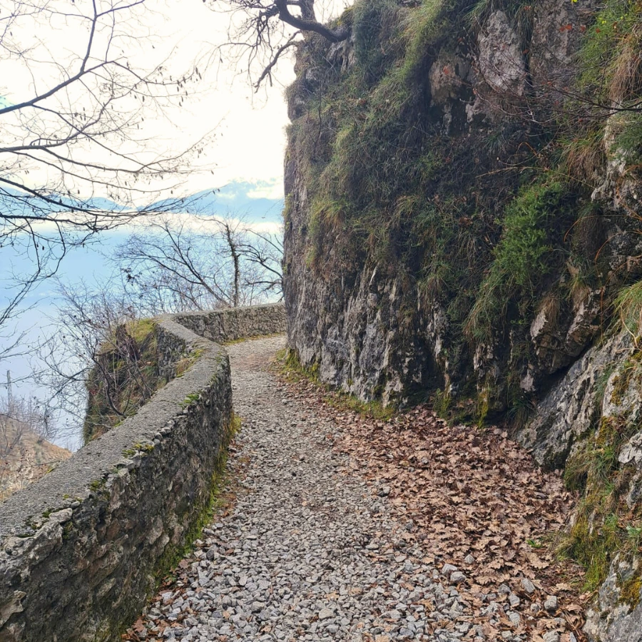 Guided hike to San Martino church Lake Como