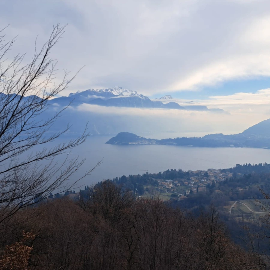 Lake view from the San Martino hike